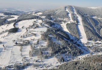 lyžování Bubákov Krkonoše Vrchlabí